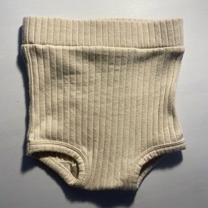 Kate Quinn Ribbed Bloomers Natural